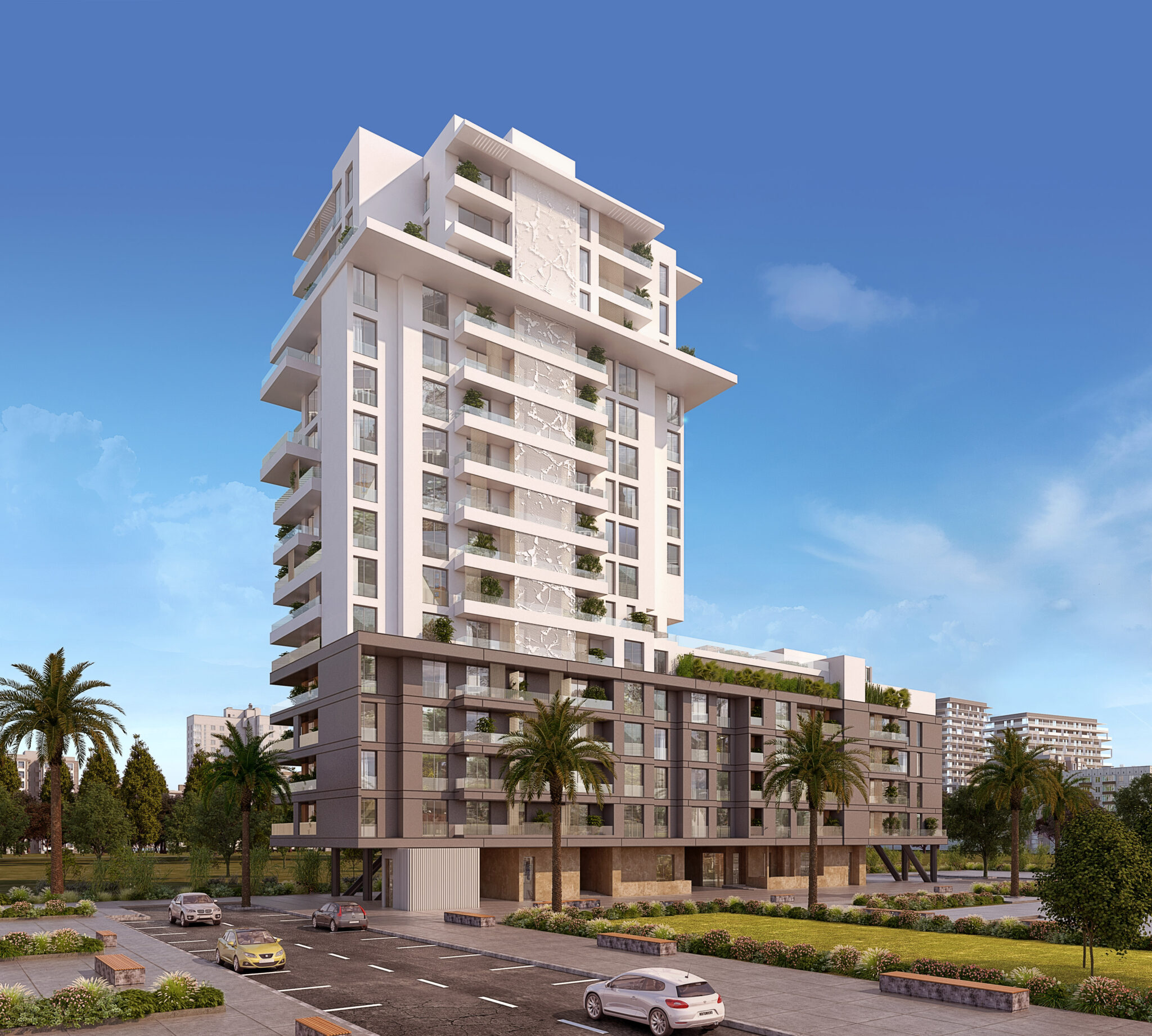 Appartements Haut Standing au cœur de CFC avec un concept architectural distingué !