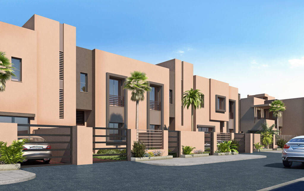 Villas luxueuses au cœur de la ville de MARRAKECH