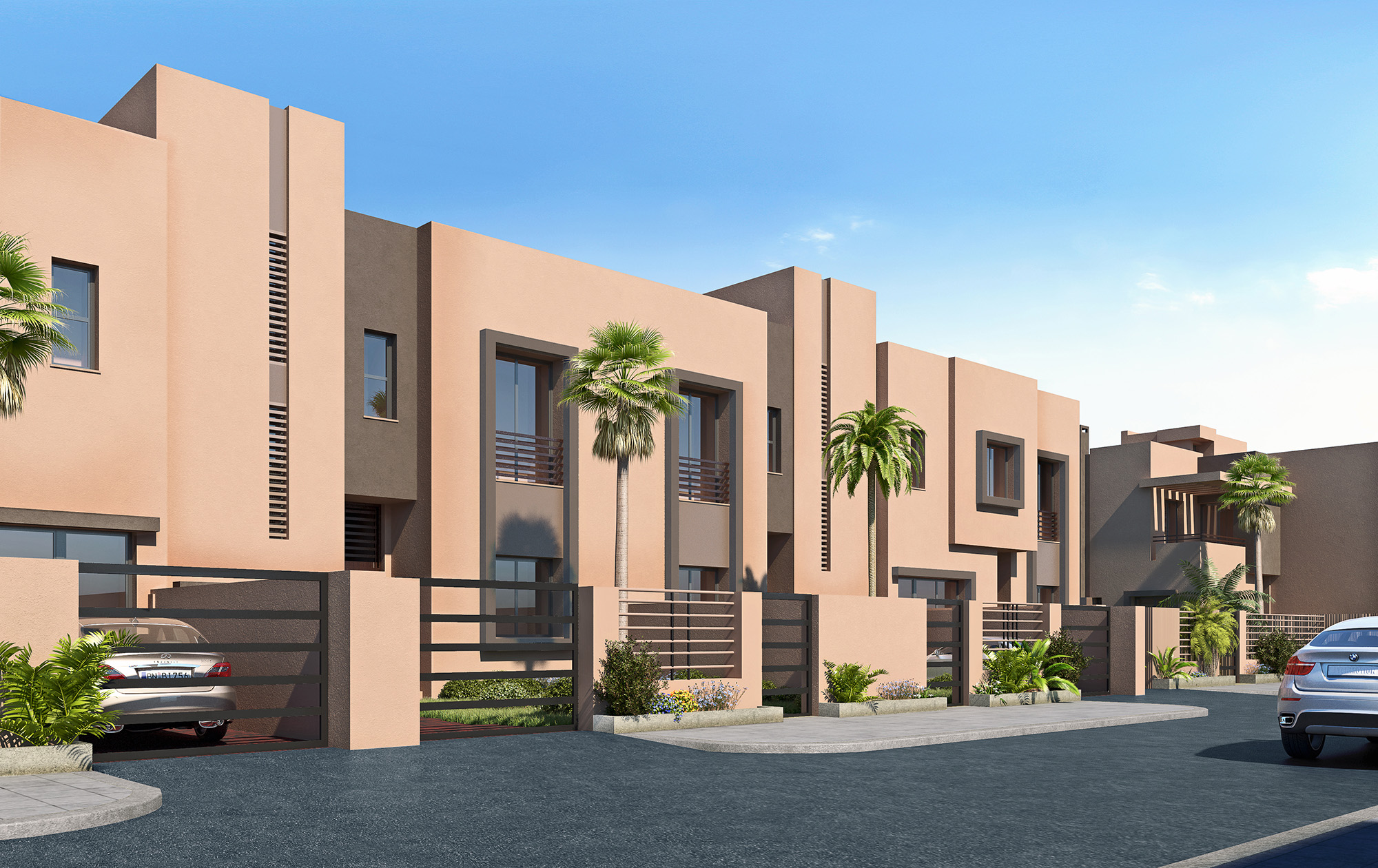 Villas luxueuses au cœur de la ville de MARRAKECH